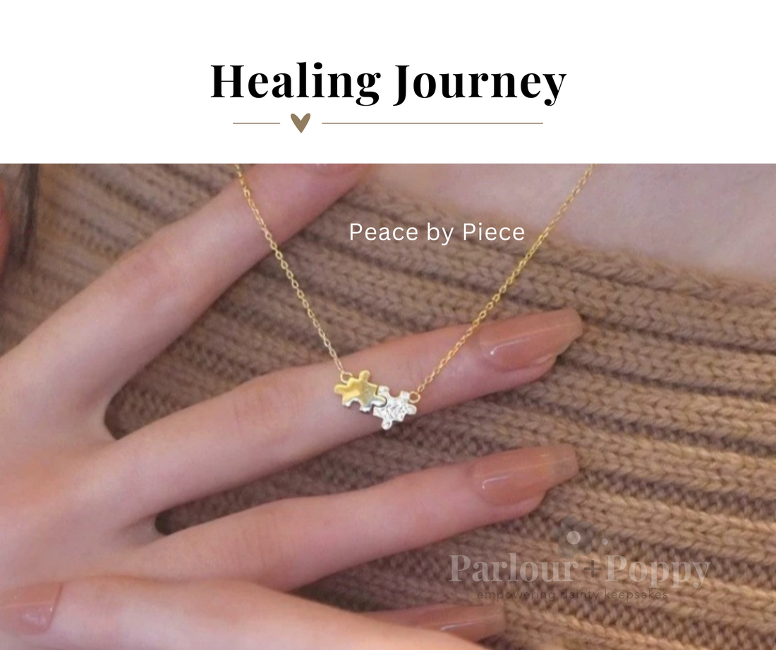 Gold Peace by Piece Necklace in Gold