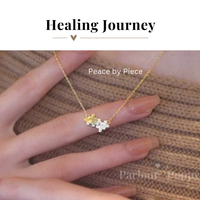 Gold Peace by Piece Necklace in Gold