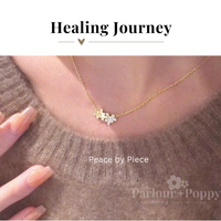 Gold Peace by Piece Necklace in Gold