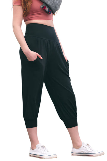 Rosy Bamboo Capri