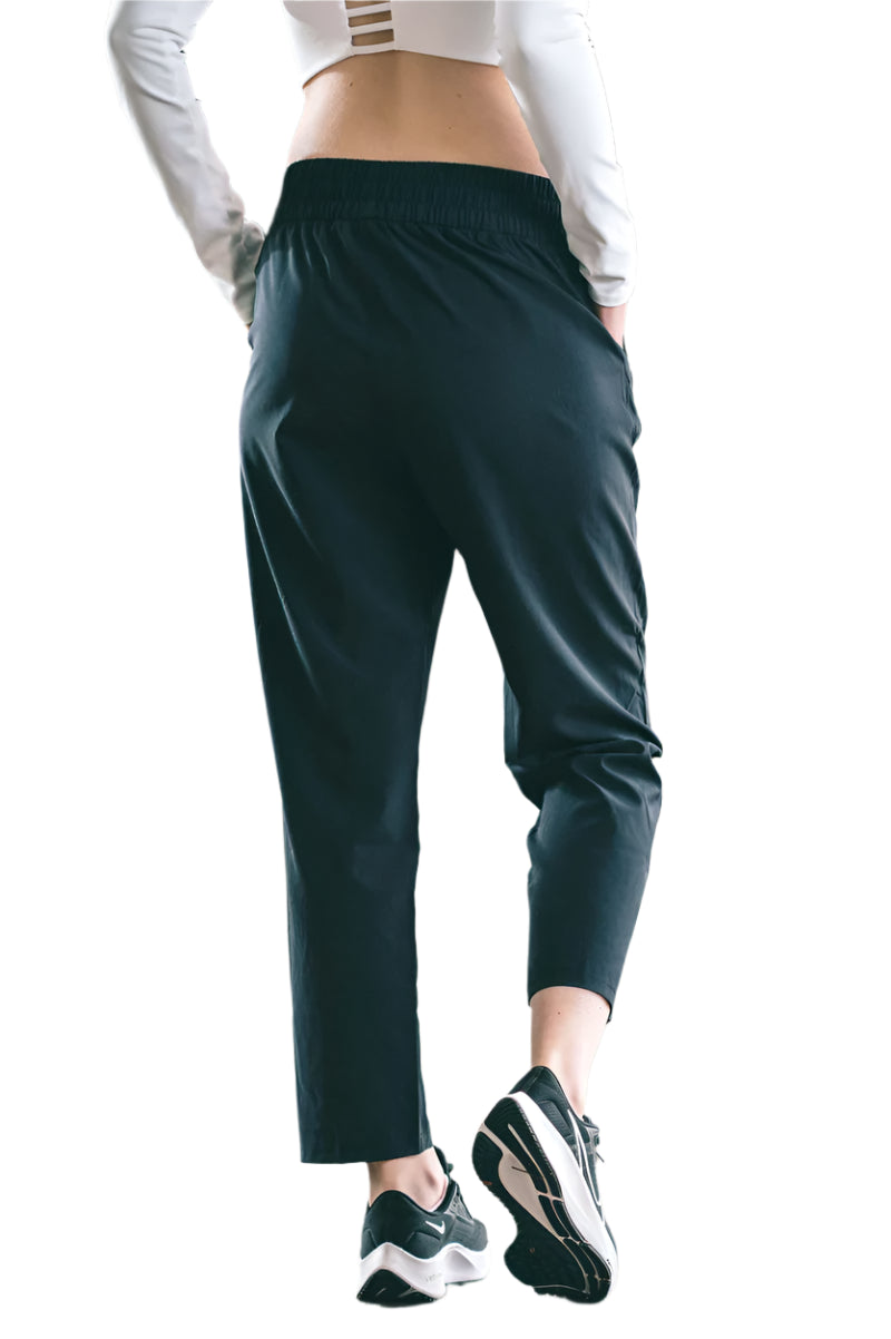 Woven Ankle Crop Pants