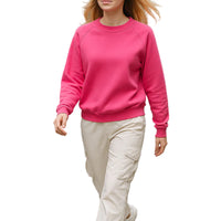 Bamboo Ruby Fleece Crew Sweater 2.0