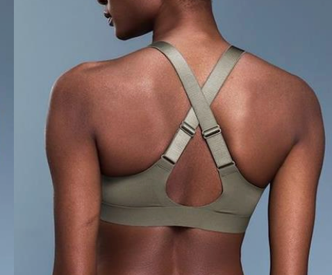High‑Impact Zipper Bra