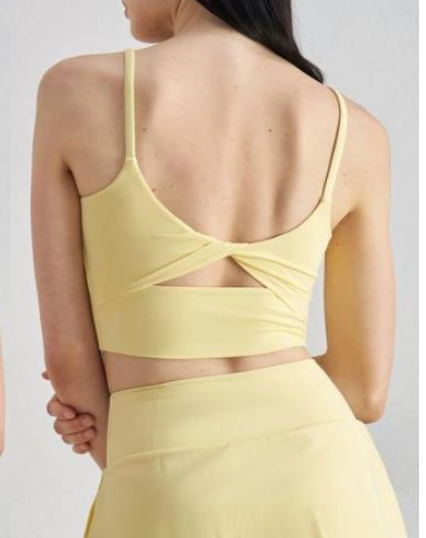 Twist Back Bra