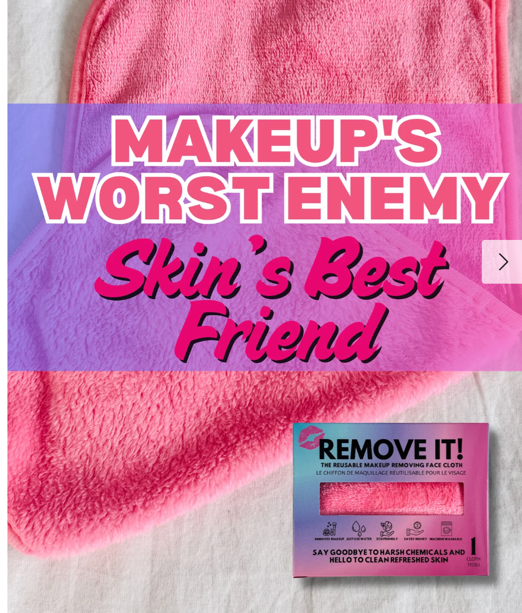 Remove it! Makeup remover cloth