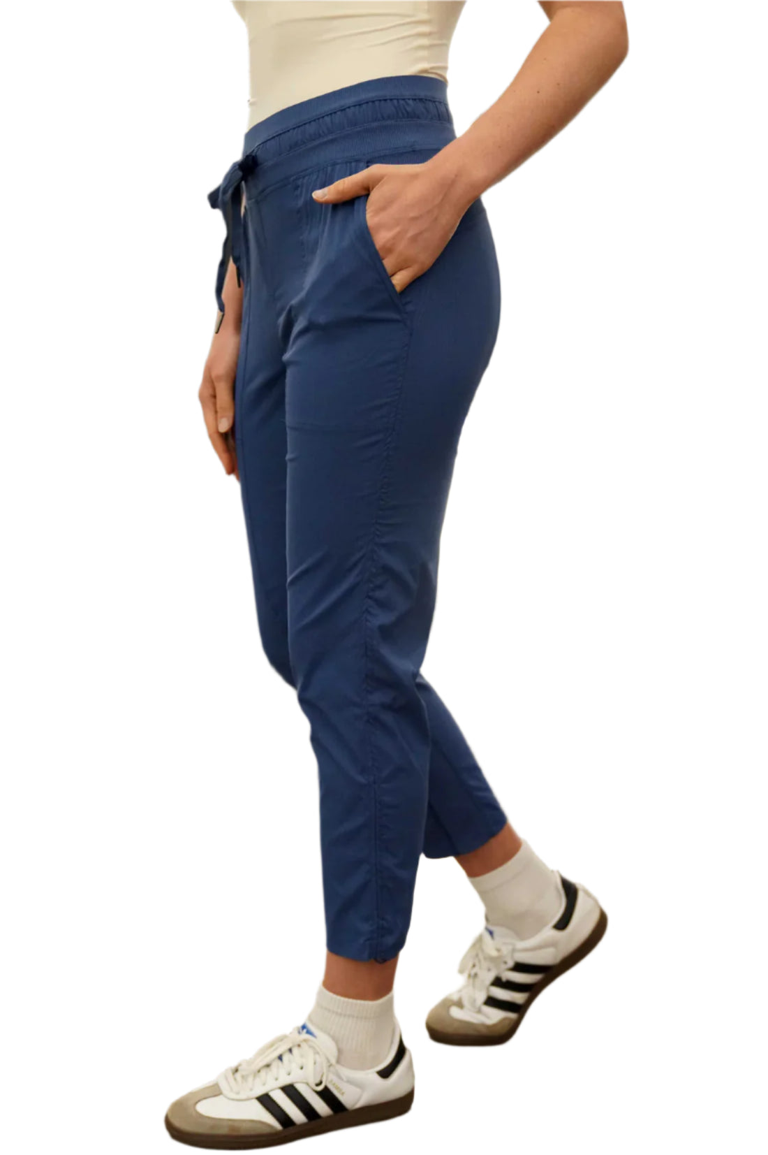 Ankle Ruched Track Pant