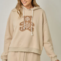 Corduroy Teddy Bear Hoodie