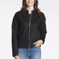 Long Sleeve Full-Zip Stand Collar Jacket