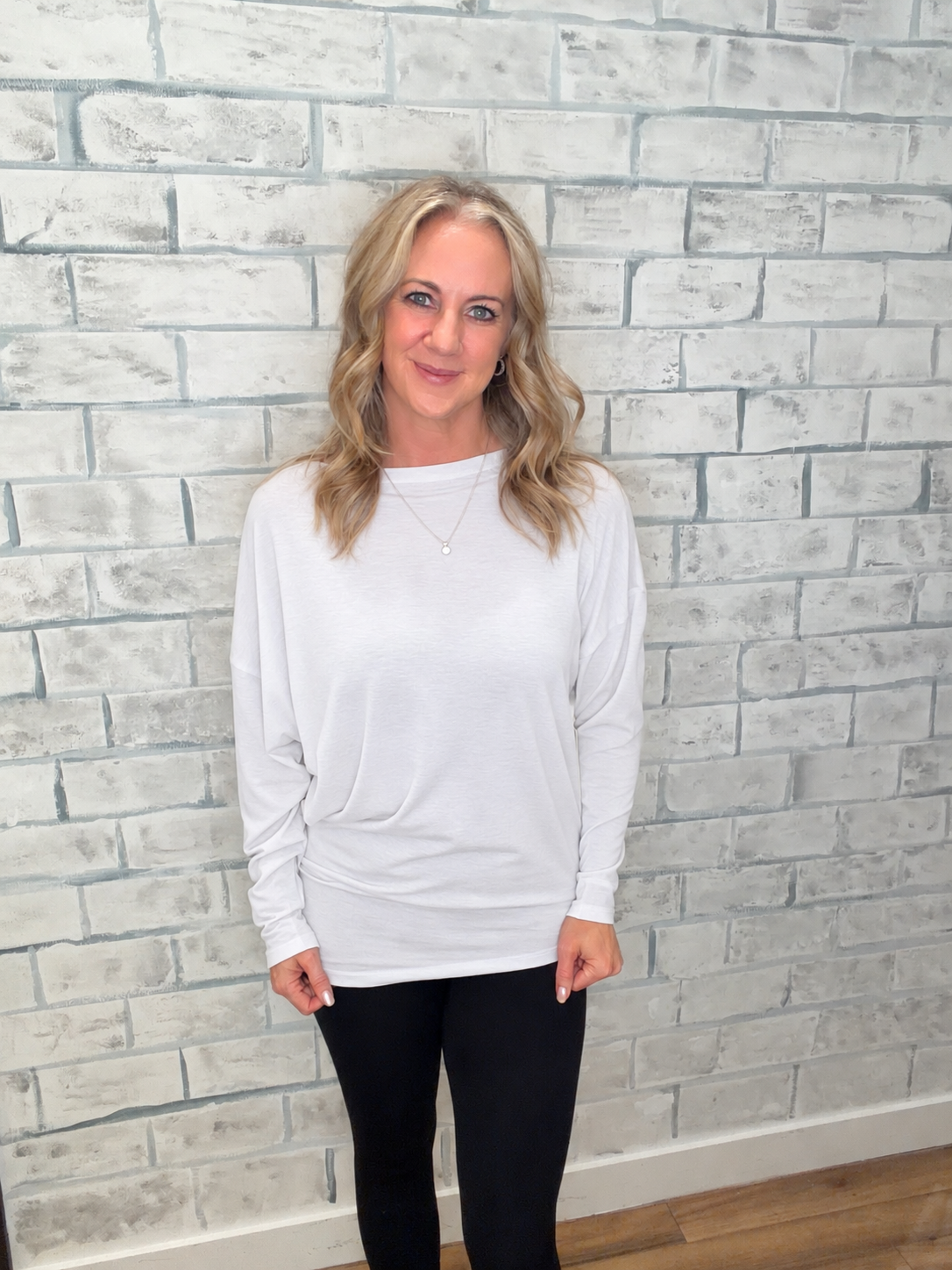 Bamboo Dolman Top Long Sleeve