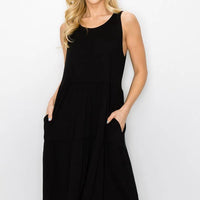 Bohemian Bella Sleeveless Layered Dress