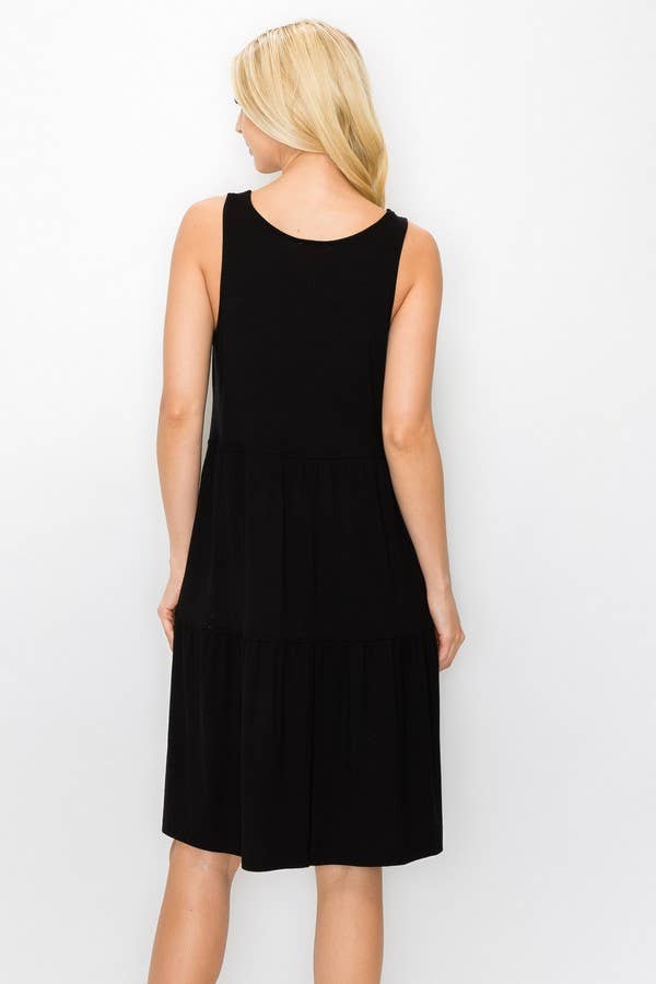 Bohemian Bella Sleeveless Layered Dress