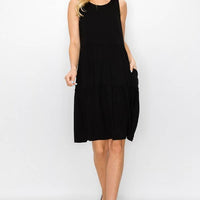 Bohemian Bella Sleeveless Layered Dress