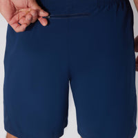 Men's Woven Daily Short with Back Zip