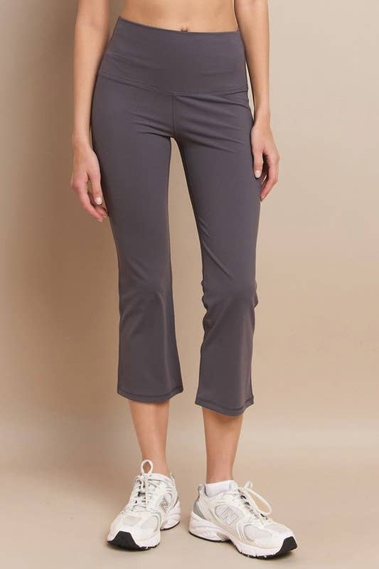 Butterysoft Yoga Flare High Waisted Capri Pants