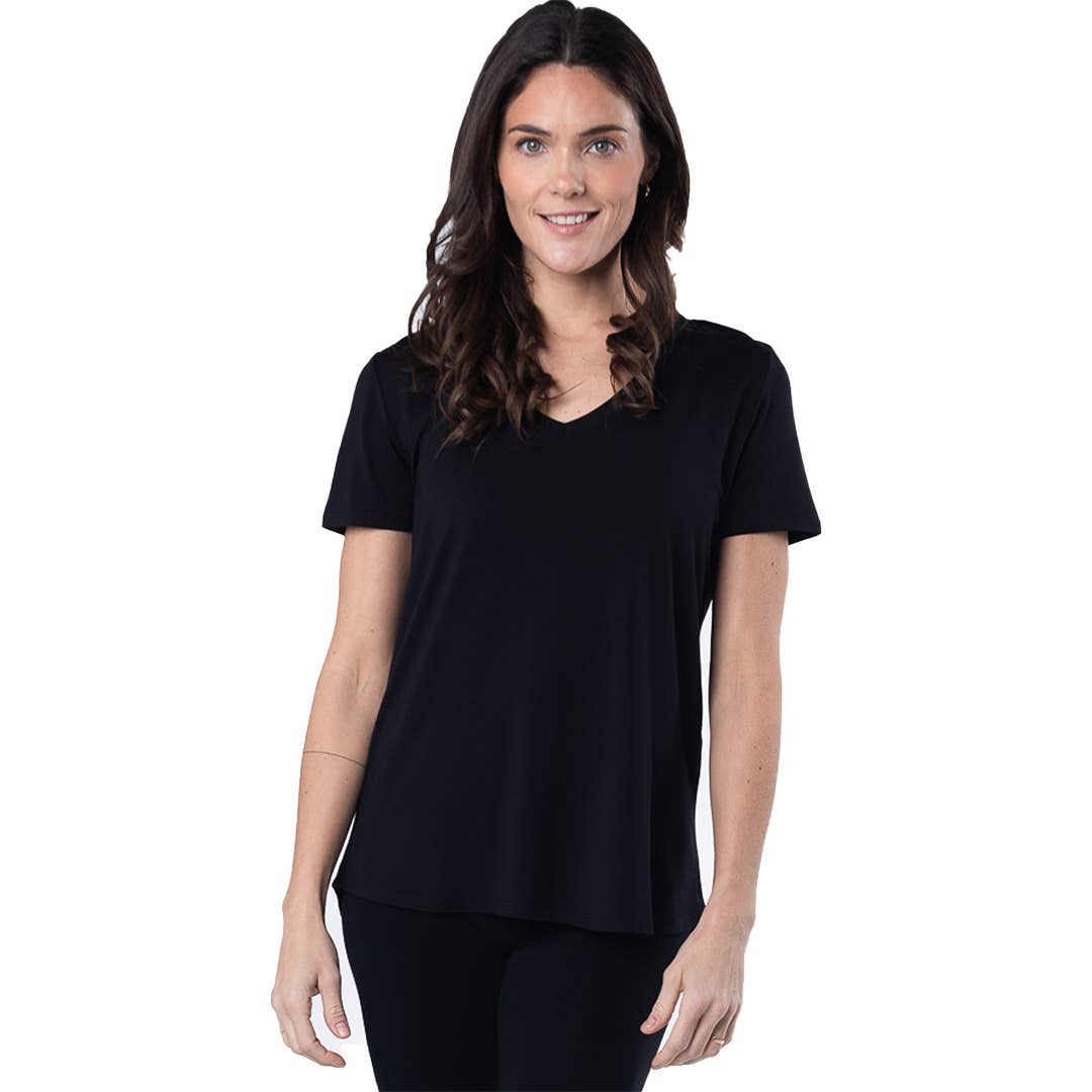 Bamboo Rylie V-Neck Tee