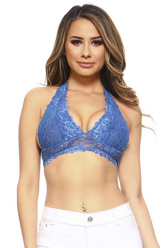 Lace Halter Bralette