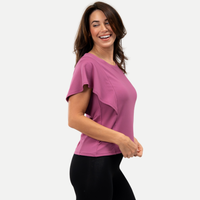 Daisy Flutter Sleeve Bamboo Top