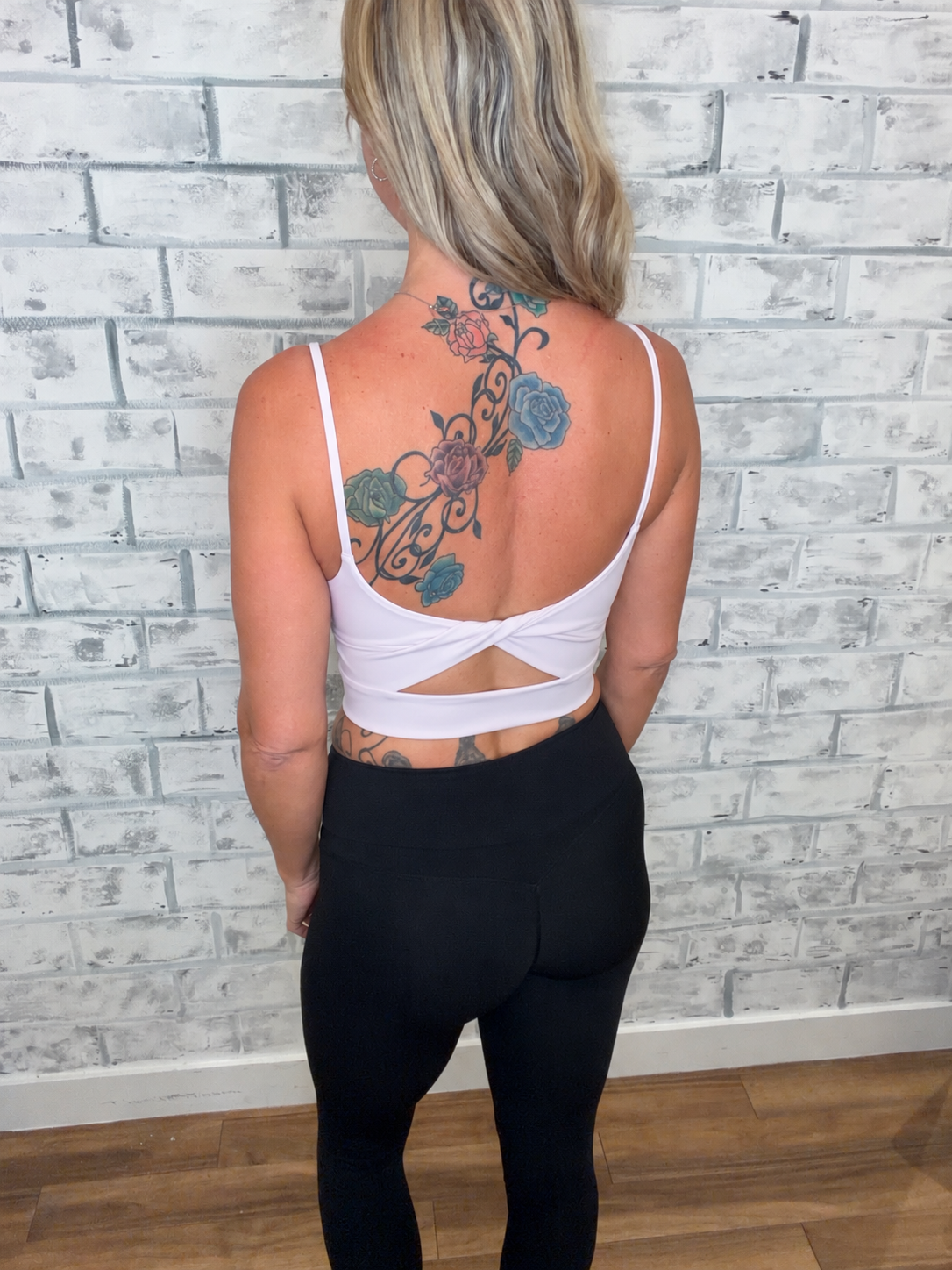 Twist Back Bra