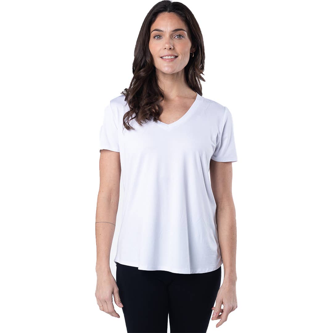 Bamboo Rylie V-Neck Tee