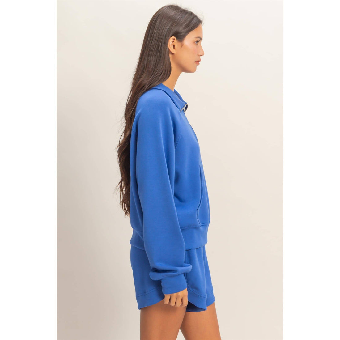 Half-Zip Collar Pullover