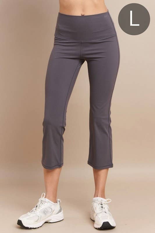 Butterysoft Yoga Flare High Waisted Capri Pants