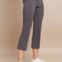 Butterysoft Yoga Flare High Waisted Capri Pants