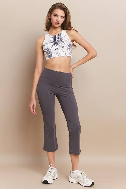 Butterysoft Yoga Flare High Waisted Capri