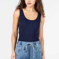 C'est Moi Seamless Ribbed Tank