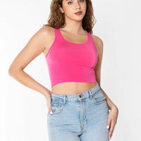 C'est Moi Bamboo Crop Tank