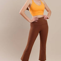 Butterysoft Yoga Flare High Waisted Capri