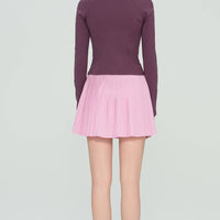 Kamira Fleece Sculpt Zipper Jacket -junior fit