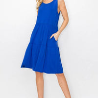 Bohemian Bella Sleeveless Layered Dress