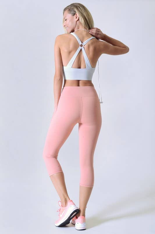 Activewear Capri W/ Hidden Pocket
