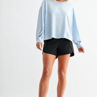 Contour Scallop Active Shorts