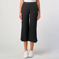 Brushed Rib Knit Lounge Capri