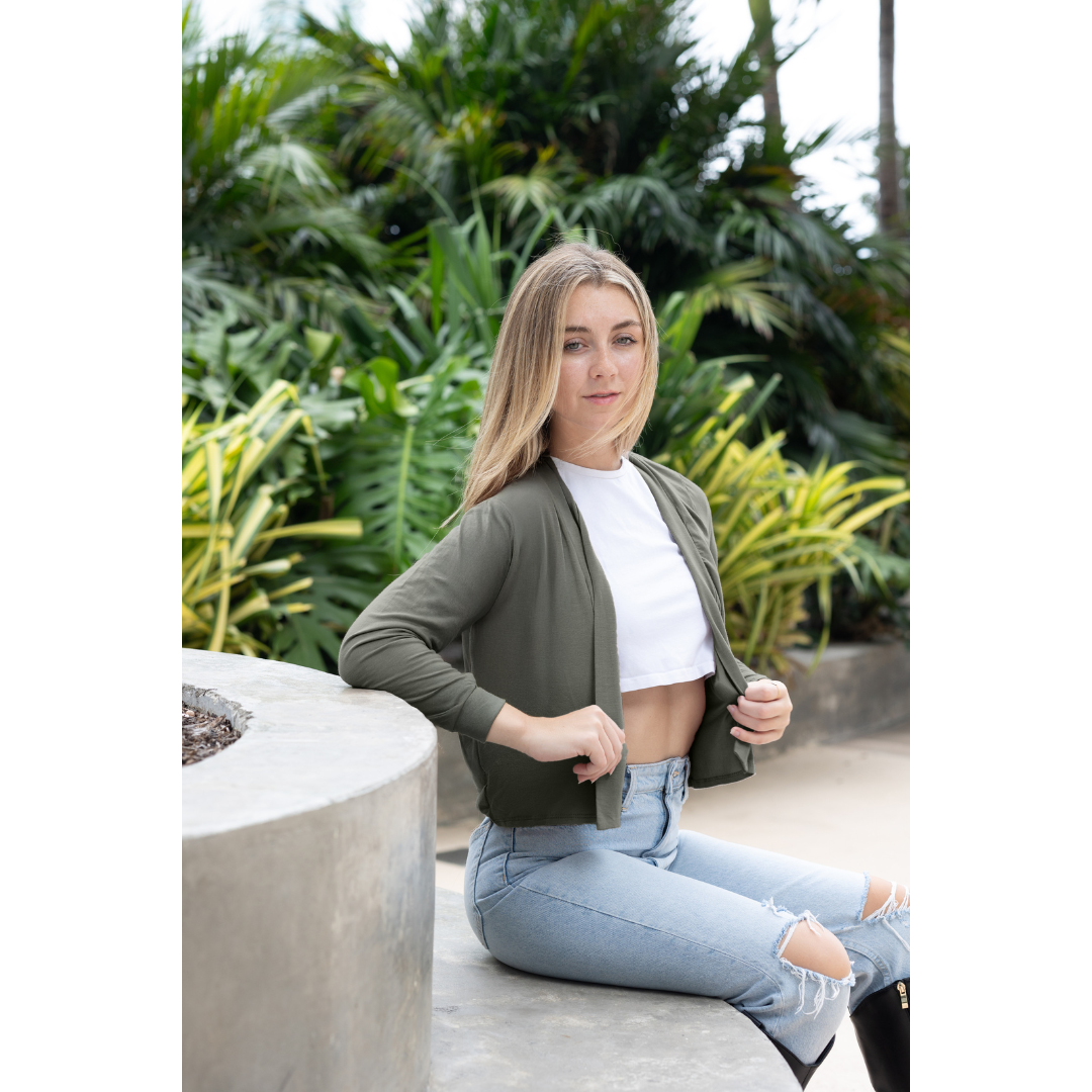 Cropped Cardigan