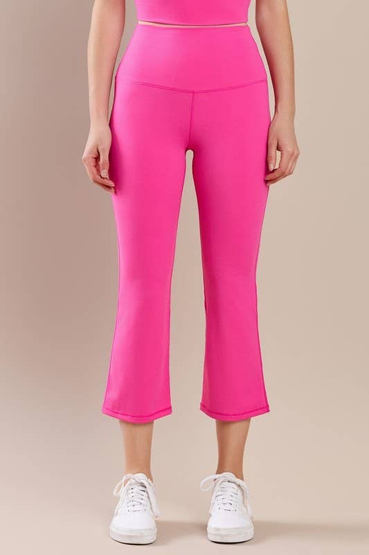 Butterysoft Yoga Flare High Waisted Capri