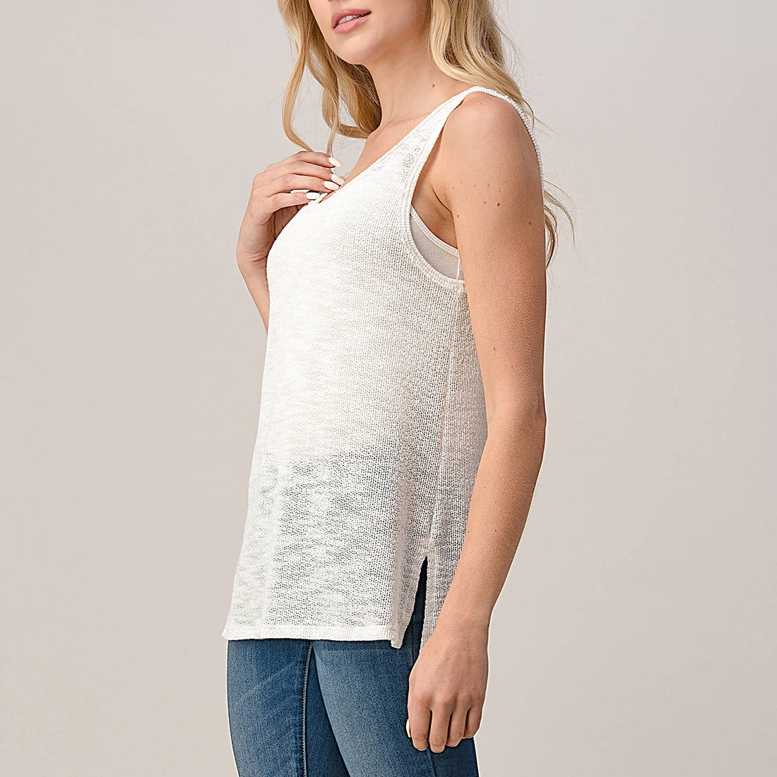 Soft Knit Slub Tank