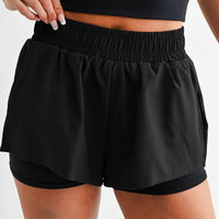 Breeze Flutter Lined Active Shorts