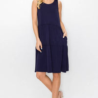 Bohemian Bella Sleeveless Layered Dress