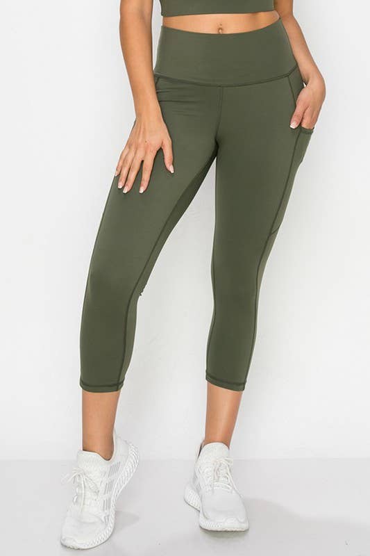 Jasmine  Capri with Pockets