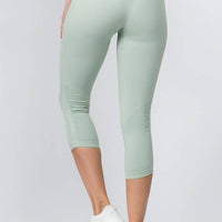 Cinched Ankle Seamless Activewear Leggings