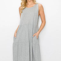 Bohemian Bella Sleeveless Layered Dress