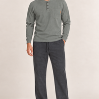 Men’s Long Sleeve Pocket Henley
