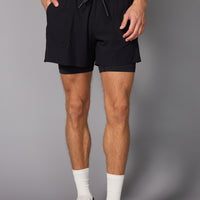 Men's AERATE RUN SHORTS LINED 5"