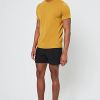 Men's Woven 5“ Active/Swim Short With Brief Liner