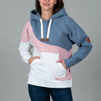 Wanakome Ariel Heather Pink Mix Hoodie
