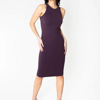 C'est Moi Bamboo Ribbed Tank Dress