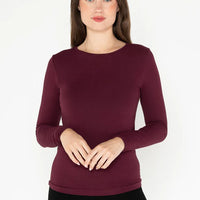 C'est Moi Bamboo Long Sleeve Crew Neck