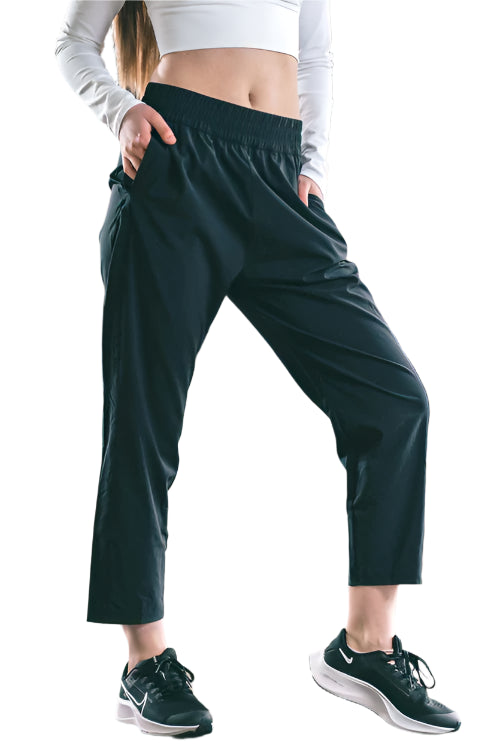 Woven Ankle Crop Pants